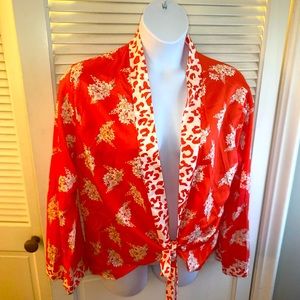 Shein Orange Wrap
